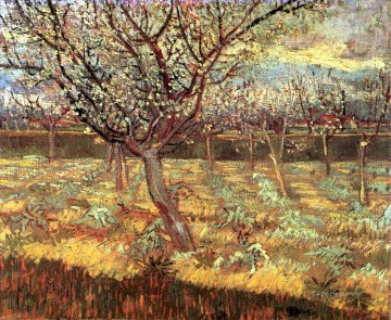 Albaricoqueros en flor Vincent van Gogh Pinturas al óleo